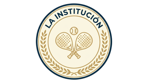 Escudo oficial de La Institución Pádel