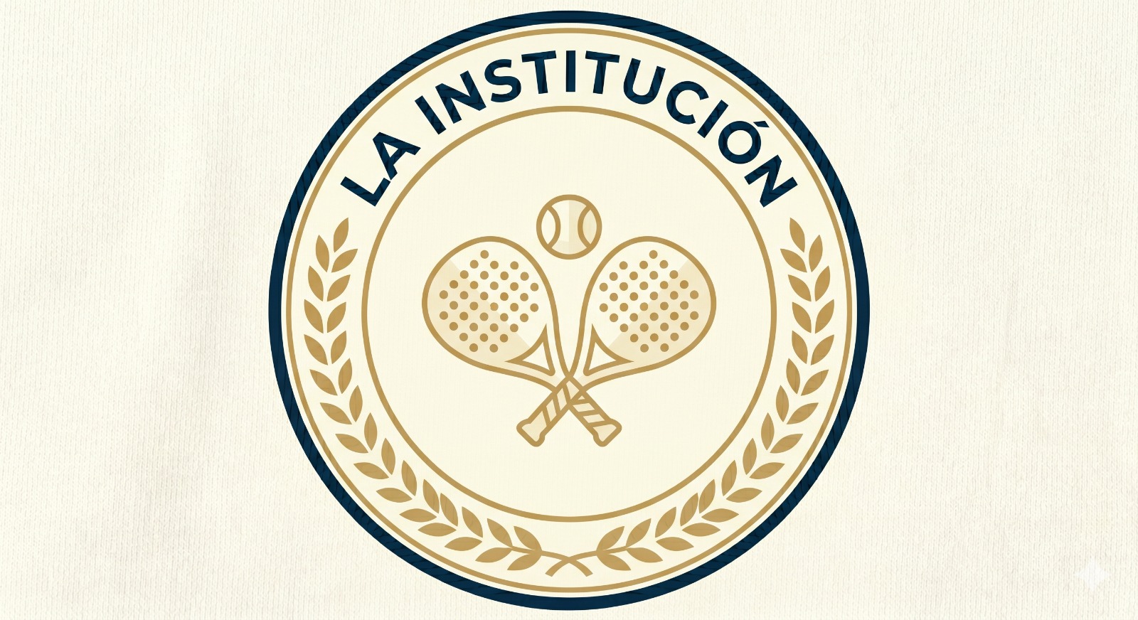 Escudo oficial de La Institución Pádel